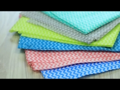 Spunlaced অ বোনা ফ্যাব্রিক পরিষ্কারের জন্য বিশেষ অলস রাগ